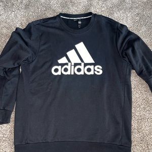 Black Adidas Crewneck Sweater